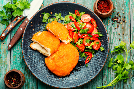 Stuffed Breaded Chicken